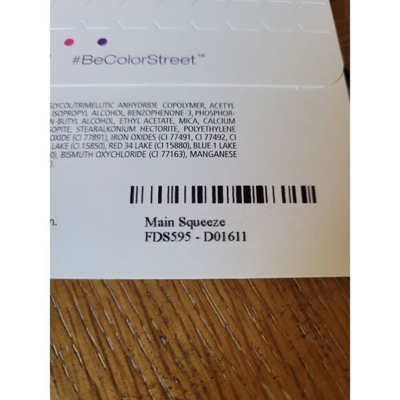 Color Street Nail Polish Strips- Main Squeeze- NIP - Picture 4 of 5